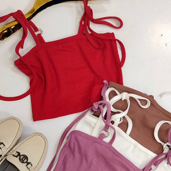 34300942-1 تاپ کراپ گره ای - مانتو پاتریس رشت