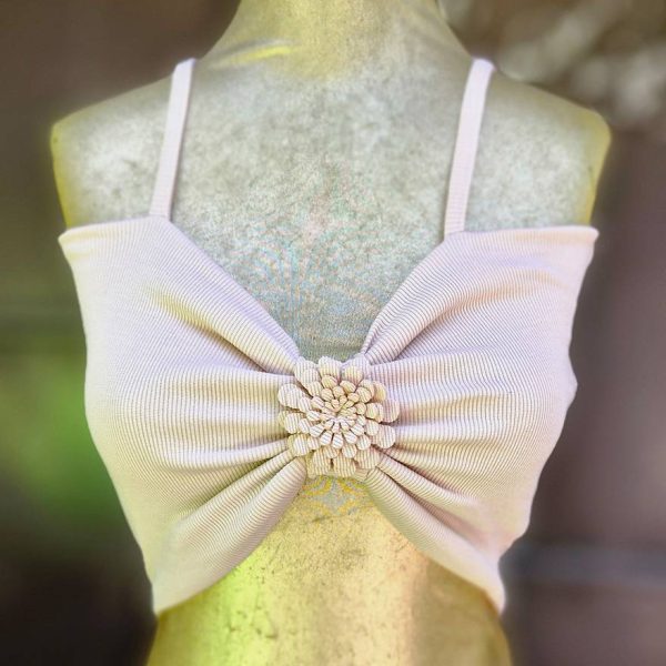 تاپ کراپ بندی گلدار - مانتو پاتریس رشت