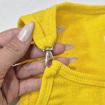 تاپ کراپ سگک قفلی فانریپ - مانتو پاتریس رشت