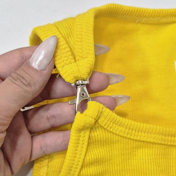 تاپ کراپ سگک قفلی فانریپ - مانتو پاتریس رشت