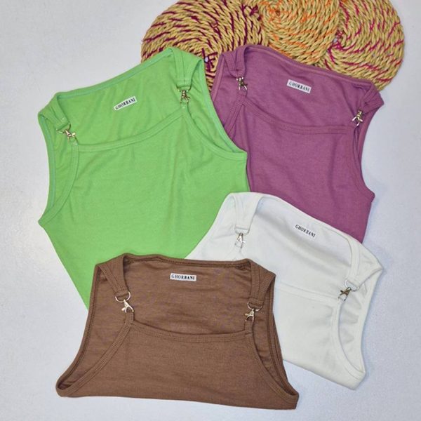 تاپ کراپ سگک قفلی فانریپ - مانتو پاتریس رشت