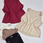 تاپ بیسکوییتی سگک دار - مانتو پاتریس رشت