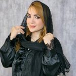 شال توری راه راه - مانتو پاتریس رشت