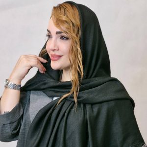 روسری اسلپ تور مشکی - مانتو پاتریس رشت