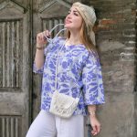 شومیز آبرنگی تک جیب - مانتو پاتریس رشت