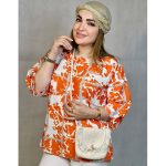 شومیز آبرنگی تک جیب - مانتو پاتریس رشت