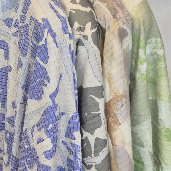 تونیک یقه گرد آبرنگی - مانتو پاتریس رشت