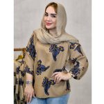 تونیک بیسکوییتی یقه گرد - مانتو پاتریس رشت