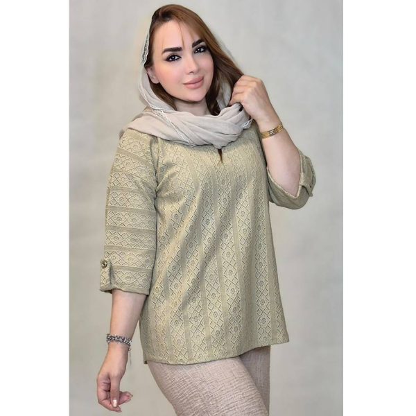 تونیک کوبایی آستین دکمه