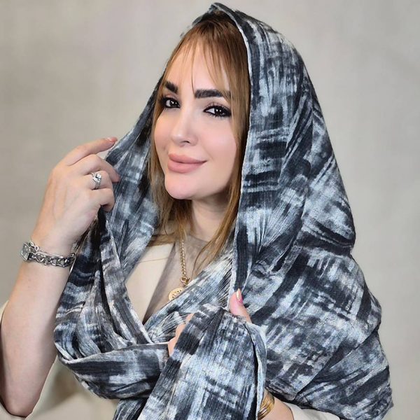 شال پلیسه آبرنگی - مانتو پاتریس رشت