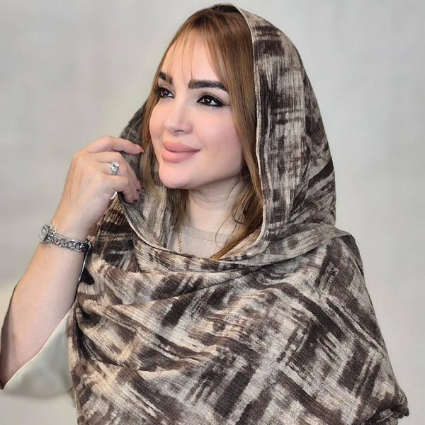 شال پلیسه آبرنگی - مانتو پاتریس رشت