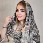 شال پلیسه آبرنگی - مانتو پاتریس رشت
