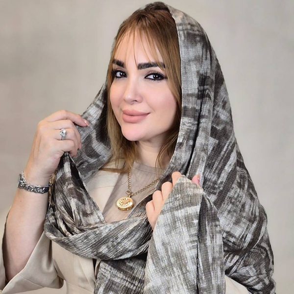 شال پلیسه آبرنگی - مانتو پاتریس رشت