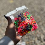 پک کش رنگی خطی-رشت مانتو پاتریس