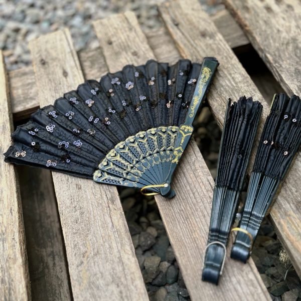 بادبزن پولکی-رشت مانتو پاتریس