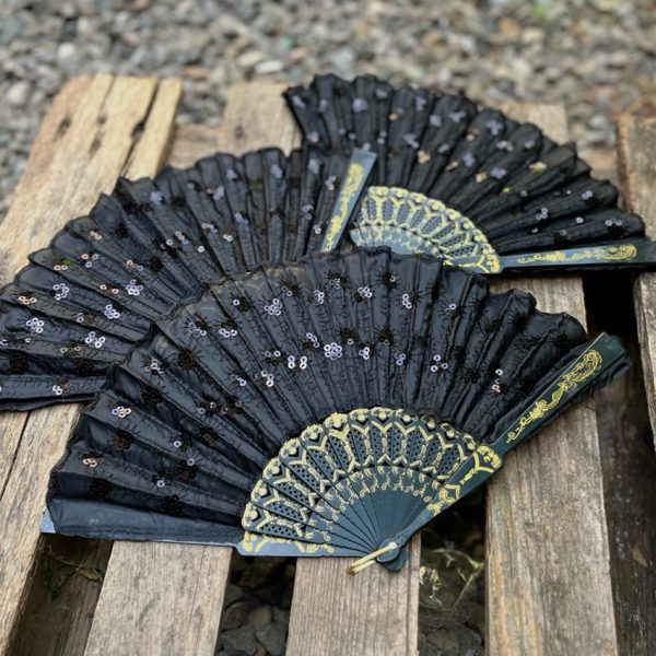 بادبزن پولکی-رشت مانتو پاتریس