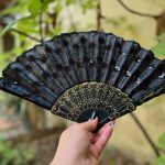 بادبزن پولکی-رشت مانتو پاتریس