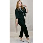 ست مراکشی سه دکمه - مانتو پاتریس رشت