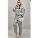 ست مراکشی سه دکمه - مانتو پاتریس رشت