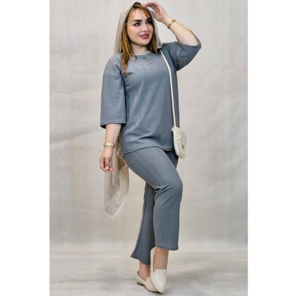 ست مراکشی سه دکمه - مانتو پاتریس رشت