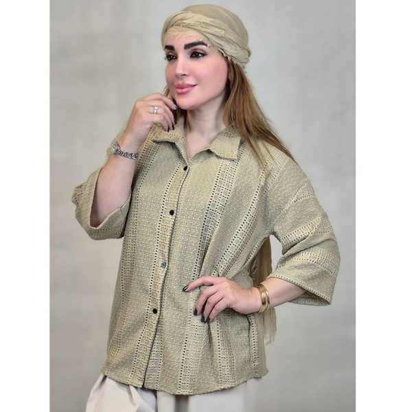 مانتو کوبایی دکمه ای - مانتو پاتریس رشت