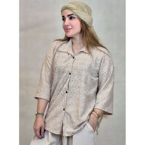 مانتو کوبایی دکمه ای - مانتو پاتریس رشت