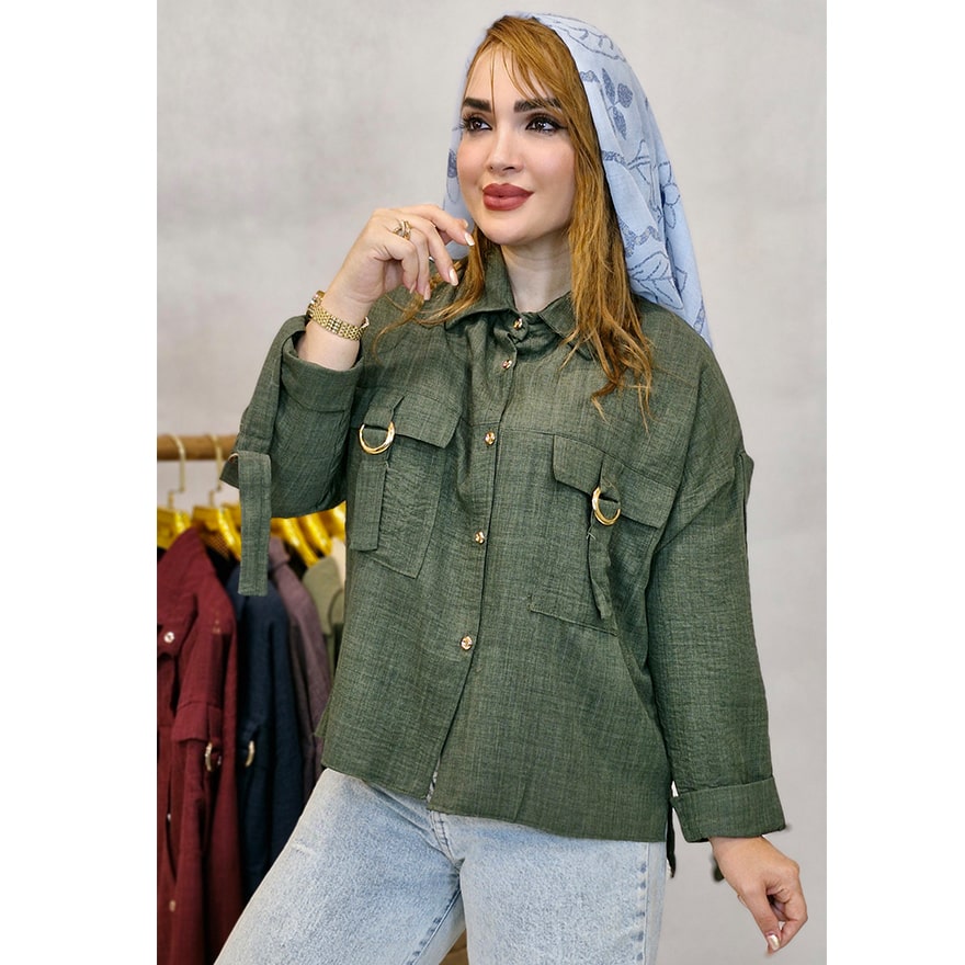 شومیز صوفیا جیب سگک
