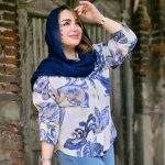 شومیز ایتالیایی طرحدار