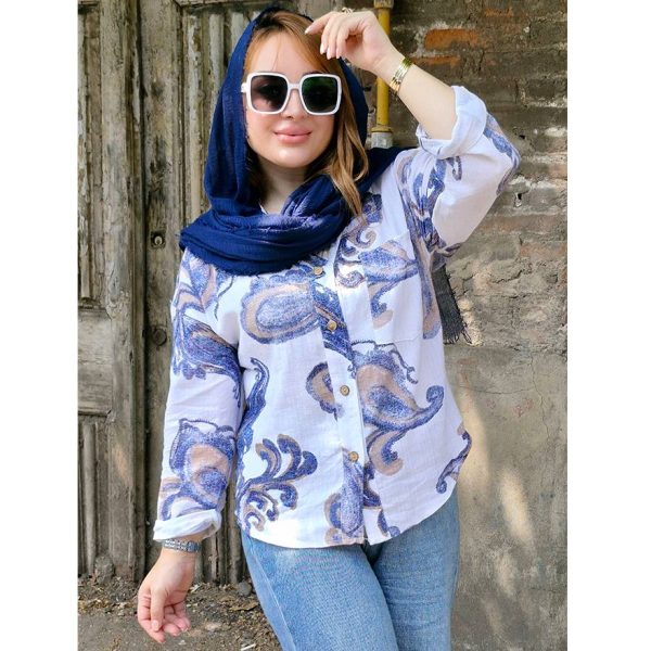 شومیز ایتالیایی طرحدار