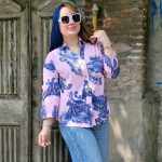 شومیز ایتالیایی طرحدار