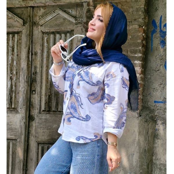 شومیز ایتالیایی طرحدار