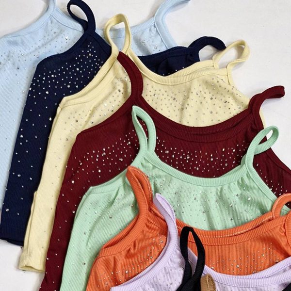 39100228-3 تاپ کراپ فانریپ نگینی