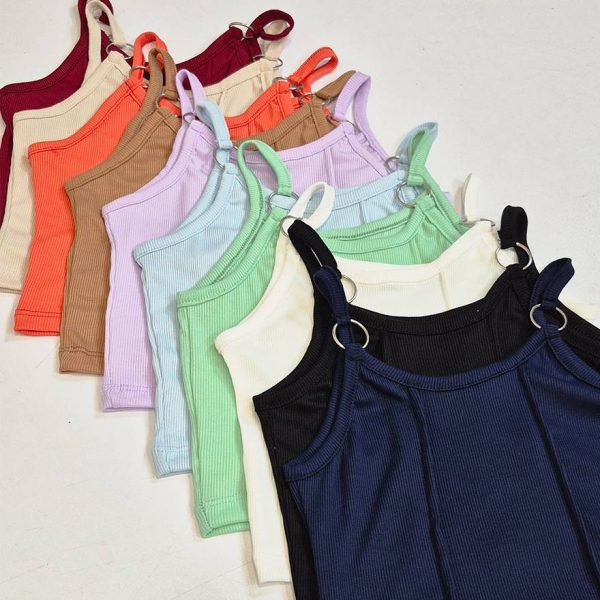 تاپ کراپ فانریپ خط دار سگکی