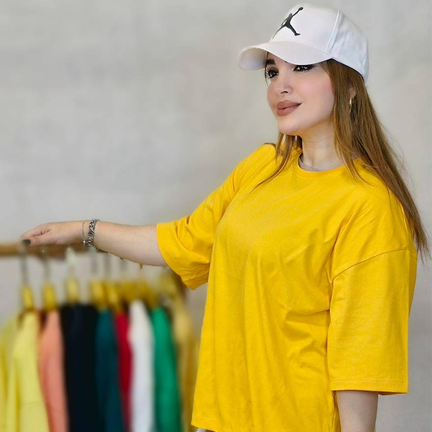 تیشرت باکسی رنگی - مانتو پاتریس رشت
