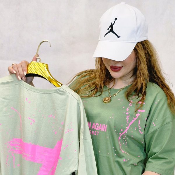 تیشرت لانگ چاپ بورن