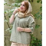 تونیک کتیبه دو دکمه - مانتو پاتریس رشت