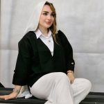 تونیک یقه سفید