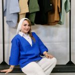 تونیک یقه سفید
