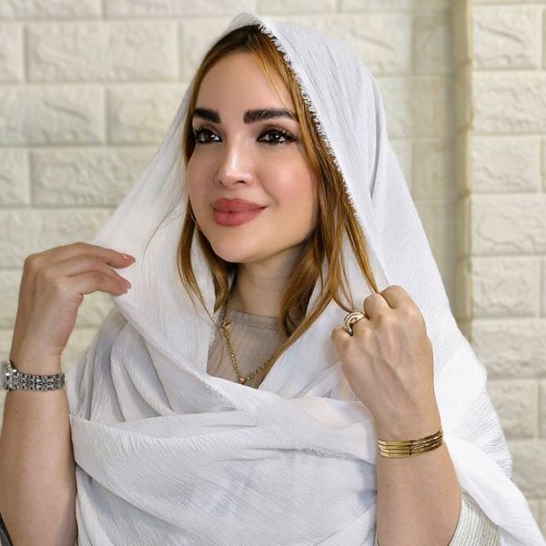 شال کریشه دور ریش - مانتو پاتریس رشت