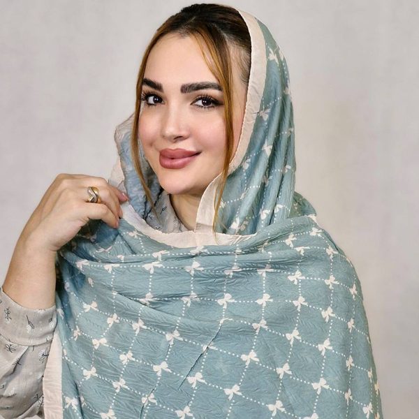 شال پاپیون نقطه چین- مانتو پاتریس رشت