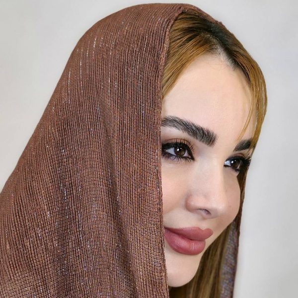 شال پلیسه لمه دار