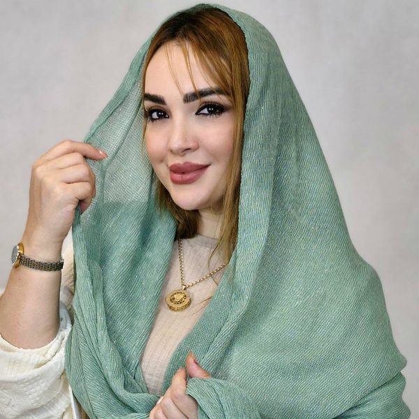 شال پلیسه لمه دار