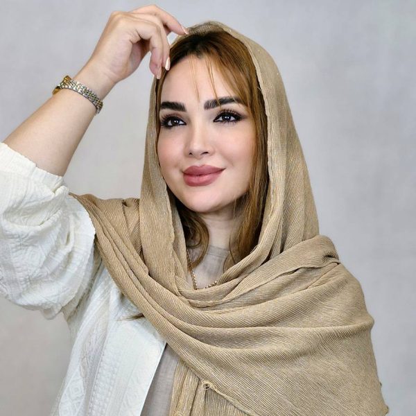 شال پلیسه لمه دار