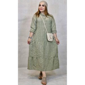 کفتان صوفیا چین دار - مانتو پاتریس رشت