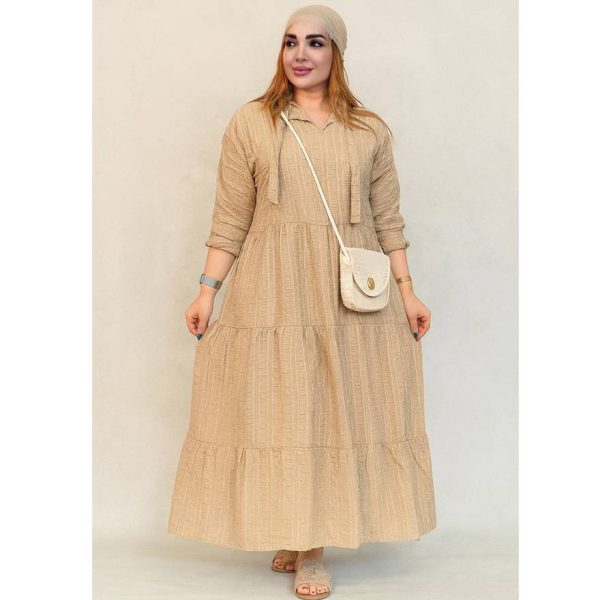 464001-5 کفتان صوفیا چین دار - مانتو پاتریس رشت