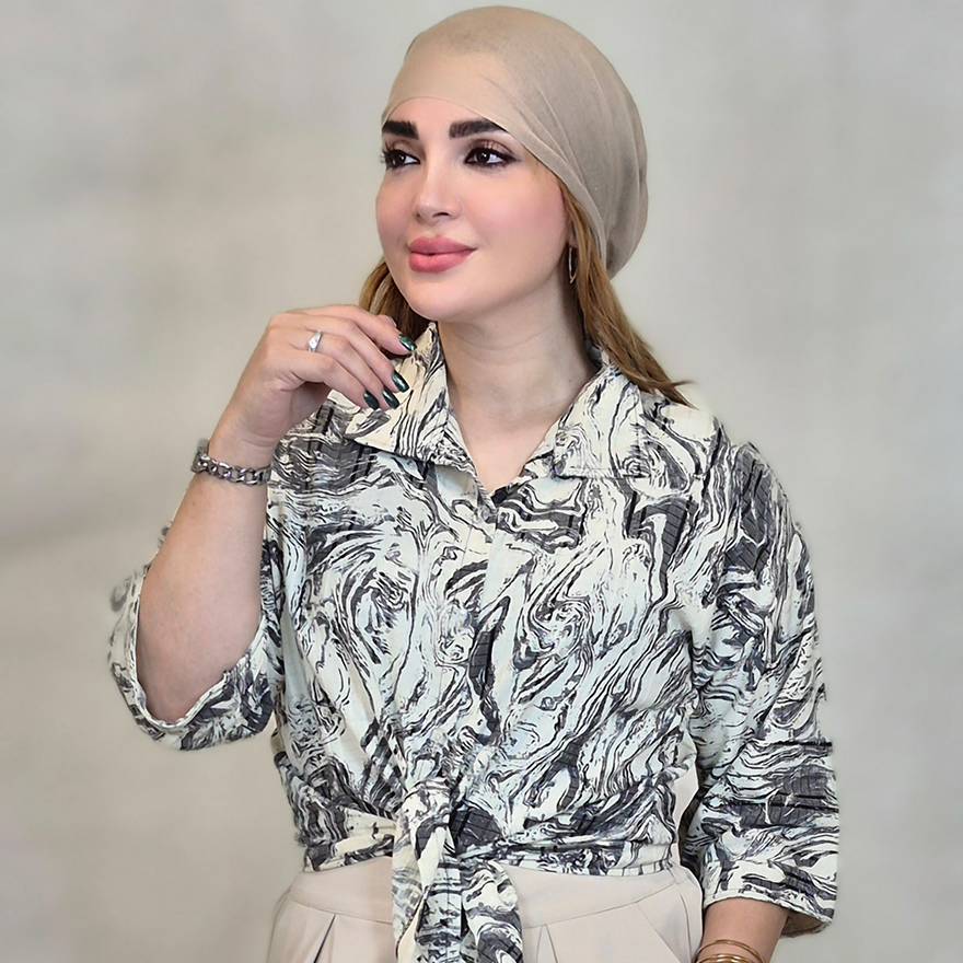 شومیز گره ای طرحدار