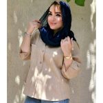 شومیز یقه هفت کراش - مانتو پاتریس رشت