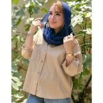 شومیز یقه هفت کراش - مانتو پاتریس رشت