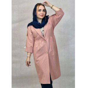 مانتو لینن کمر چین بلند - مانتو پاتریس رشت