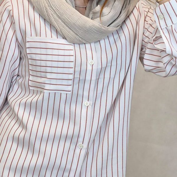 مانتو راه راه دیپلمات - مانتو پاتریس رشت